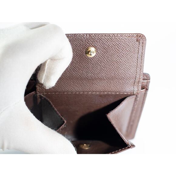 Authentic LOUIS VUITTON Marco Bifold Wallet Spain Damier Ebene CA5007 w/dustbag - Picture 9 of 11